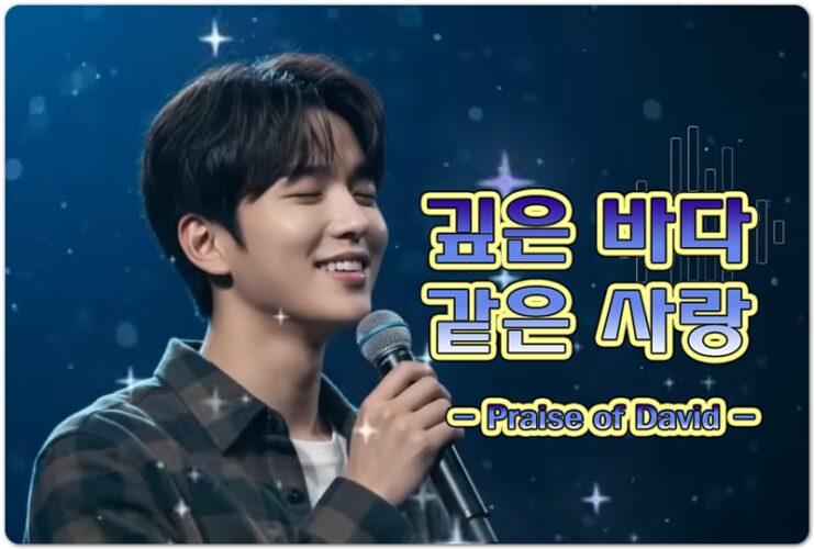 [신곡 CCM] 깊은 바다 같은 사랑 (Lyrics) - Praise of David